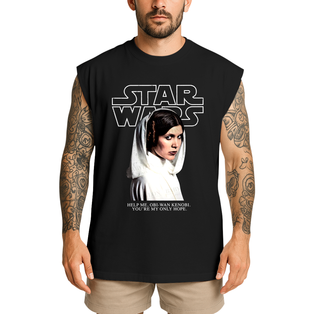Regata Oversized Princesa Leia Star Help Me
