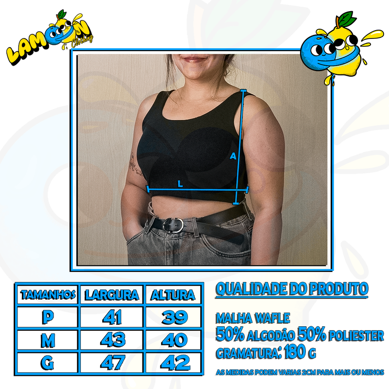 Cropped Cavado Princesa Leia Star Gun