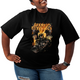 Camiseta Plus Size Avenged Seven Fold Caveira Espada