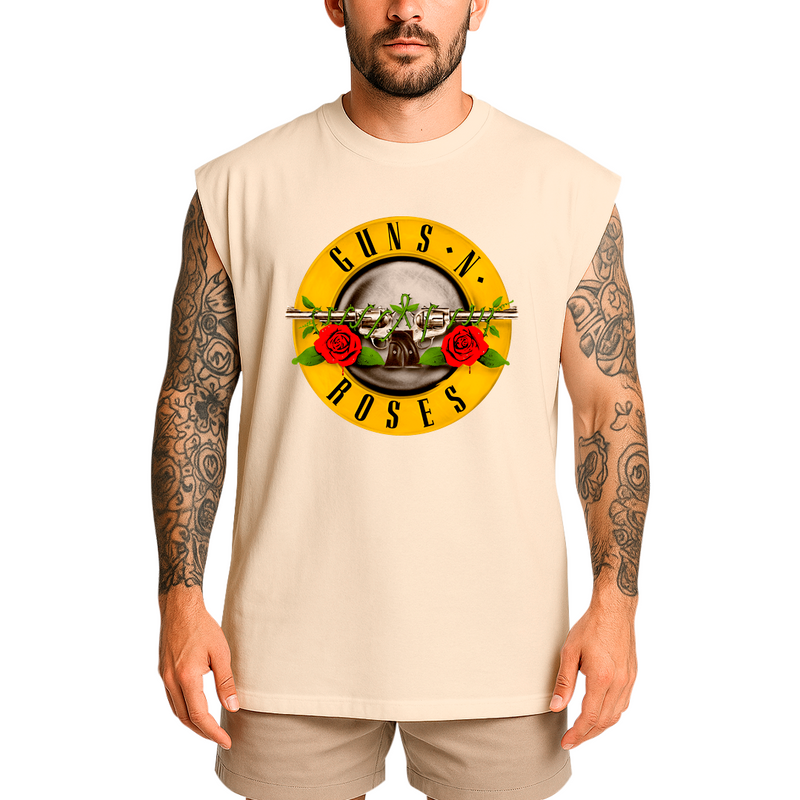 Regata Oversized Roses Banda Logo Vintage