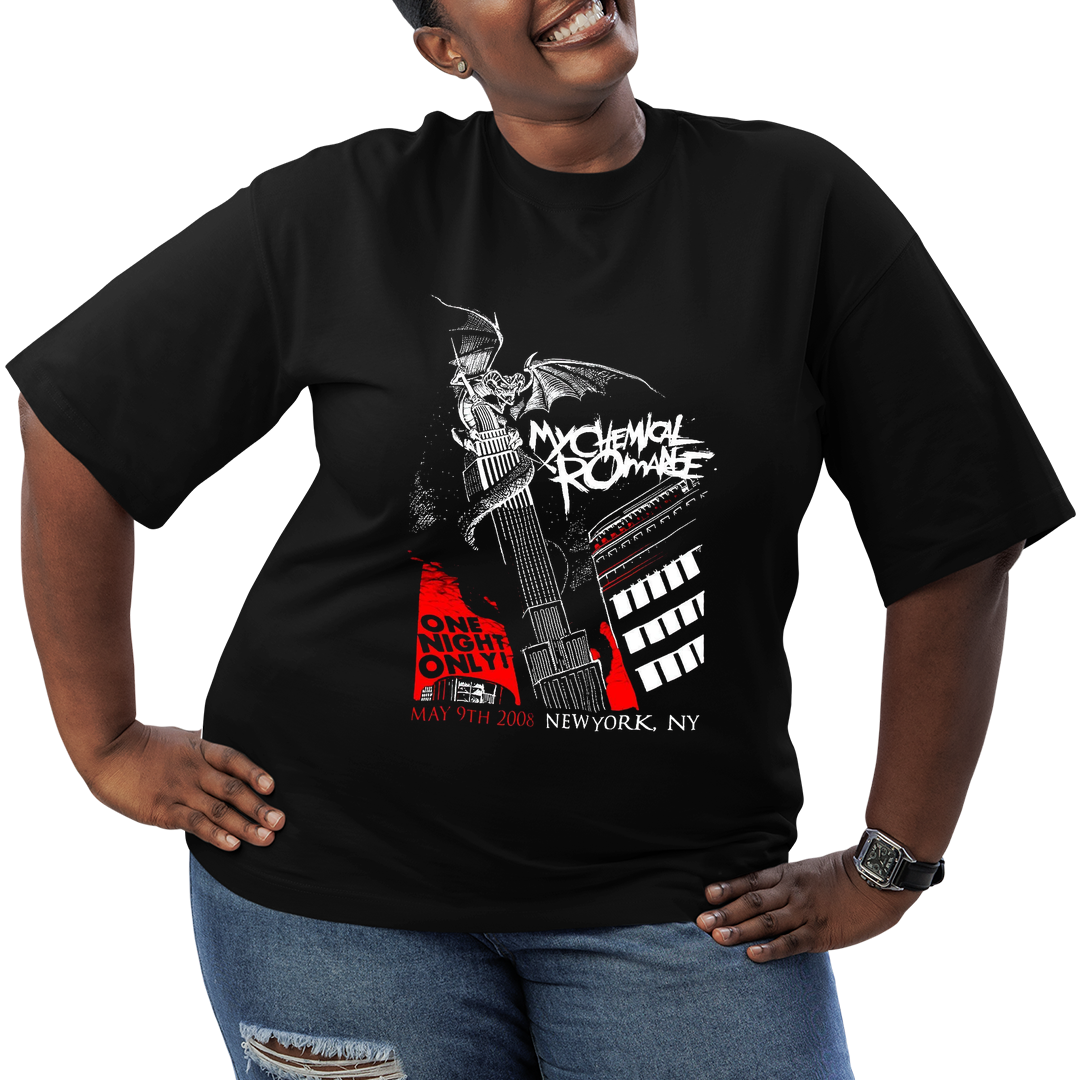 Camiseta Plus Size My Chemical Romance One Night Only
