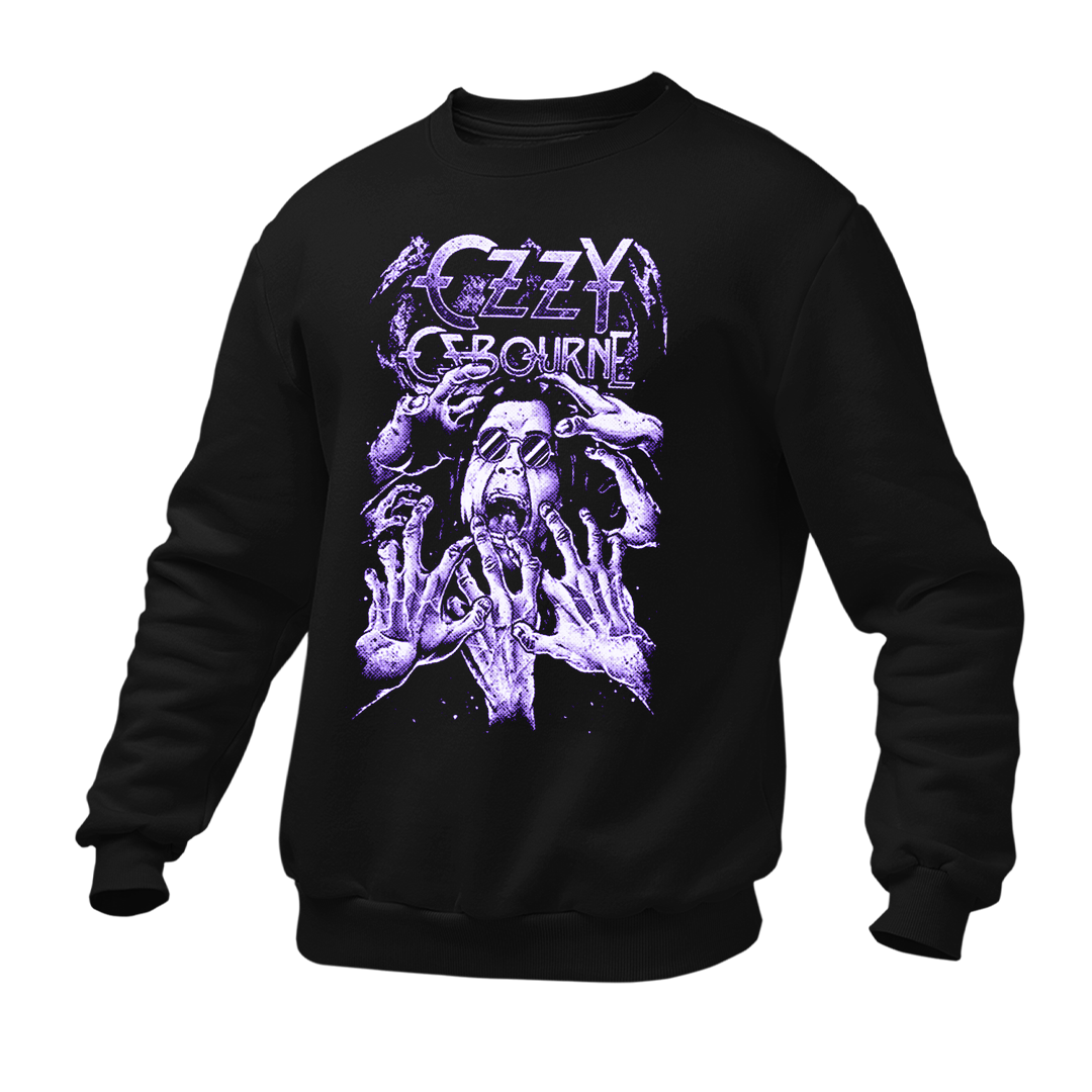 Moletom Gola Redonda Ozzy Osbourne