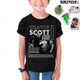 Camiseta Infantil Algodão Travis Scott Utopia 2023