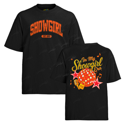 Camiseta Algodão Taylor Swift My Showgirl Era FC