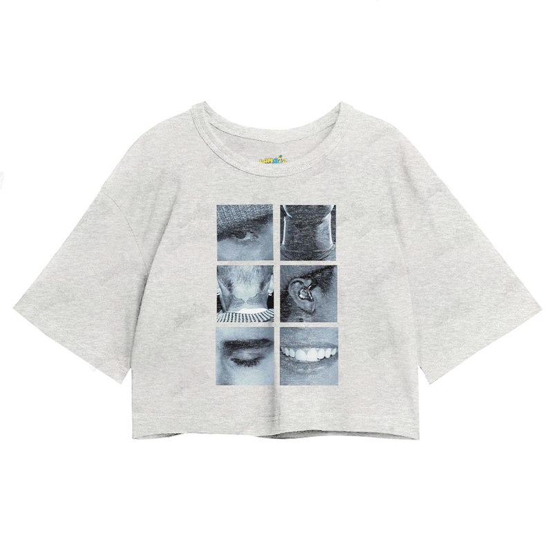 Cropped Oversized Algodão Justin Bieber 1994 PB