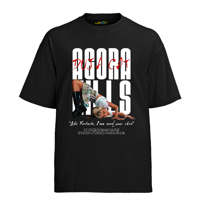 Camiseta Algodão Doja Cat Agora Hills