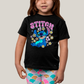 Camiseta Infantil Algodão Unissex T shirt Lilo & Stitch Piscando