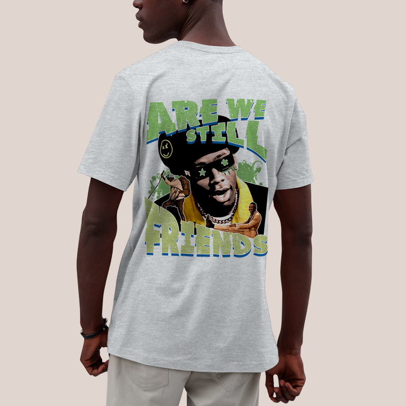 Camiseta Algodão Unissex T shirt- Tyler the Creator Are We Still Friends FC