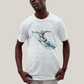 Camiseta Algodão Unissex T shirt - Surfista Prateado marvel quarteto fantastico