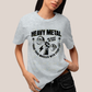 Camiseta Algodão Unissex T shirt Academia Heavy Metal No Heavy No Gain