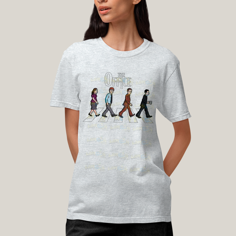 Camiseta Algodão Unissex T shirt The Office Beatles