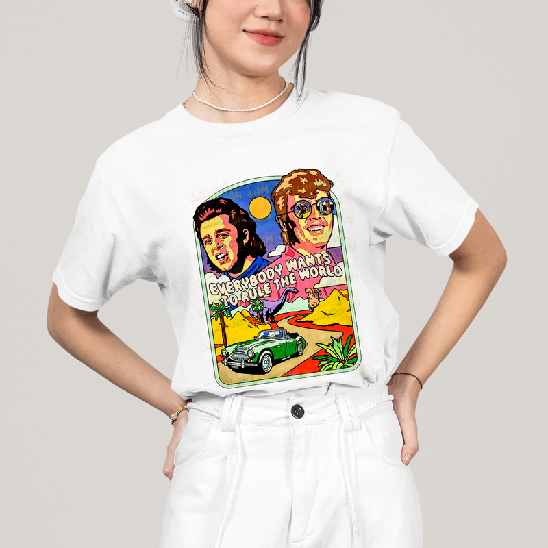 Camiseta Algodão Unissex T shirt Tears For Fears Everybody Wants