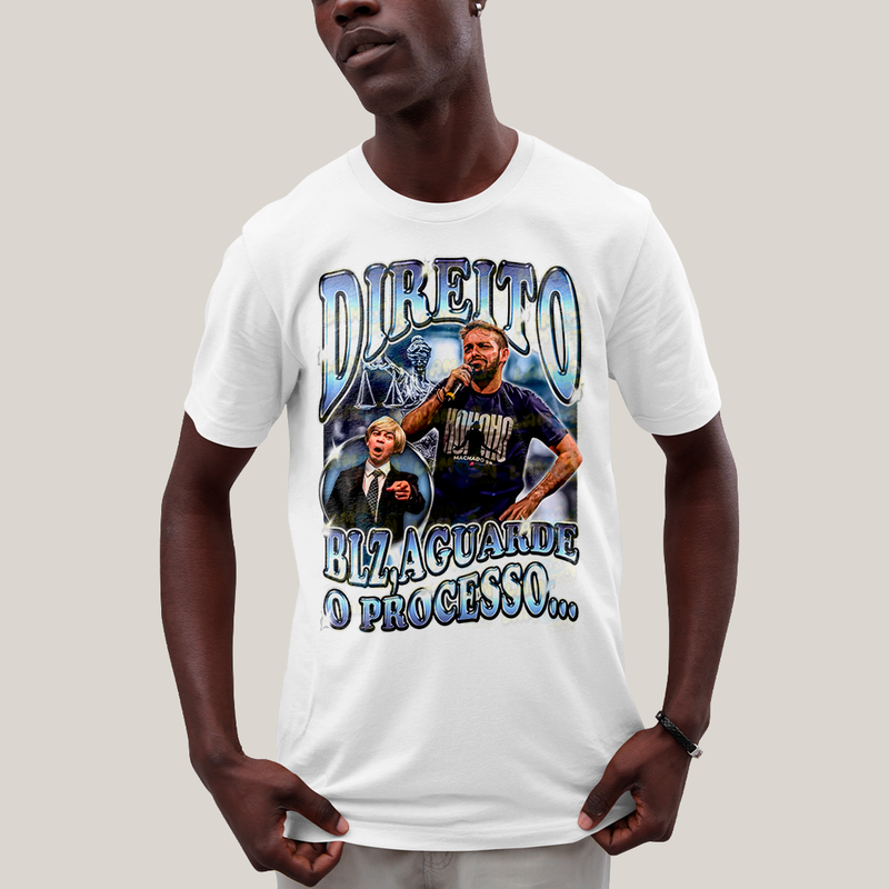 Camiseta Algodão Unissex T shirt - Direito Meme  advogado paloma blz aguarde o processo