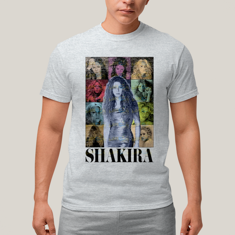 Camiseta Algodão Unissex Shakira The Eras Tour