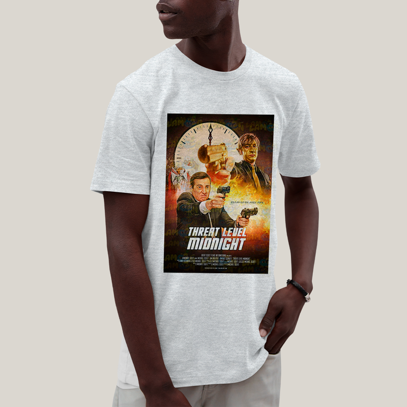 Sacola Ecobag Bolsa 38X40 Algodão - The Office Threat Level Midnight