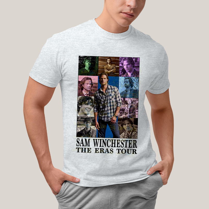 Camiseta Algodão Unissex T shirt - Sam Winchester The Eras Tour