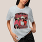 Camiseta Algodão Unissex T shirt Graphic Tee Justin Bieber Vermelho