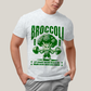 Camiseta Algodão Unissex T shirt - Broccoli Maromba lets crunch Brócolis academia