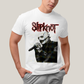 Camiseta Algodão Unissex T shirt Slipknot Black and White