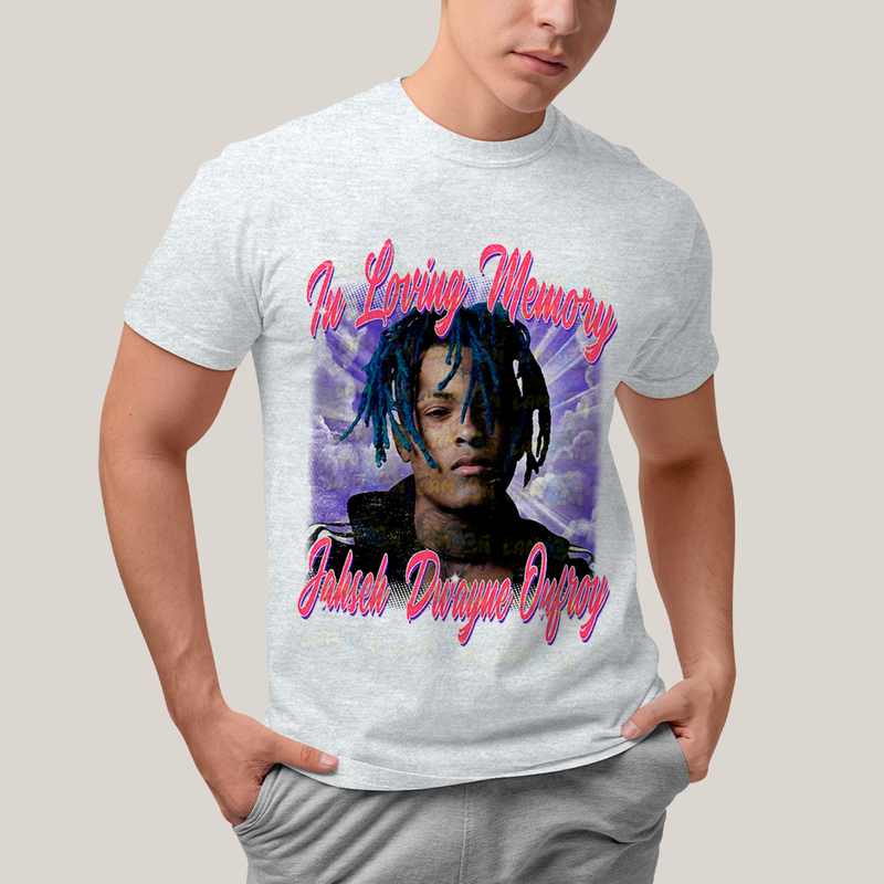 Camiseta Algodão Unissex T shirt - XXXTentacion rapper Loving Memory Jahseh Dwayne Onfroy