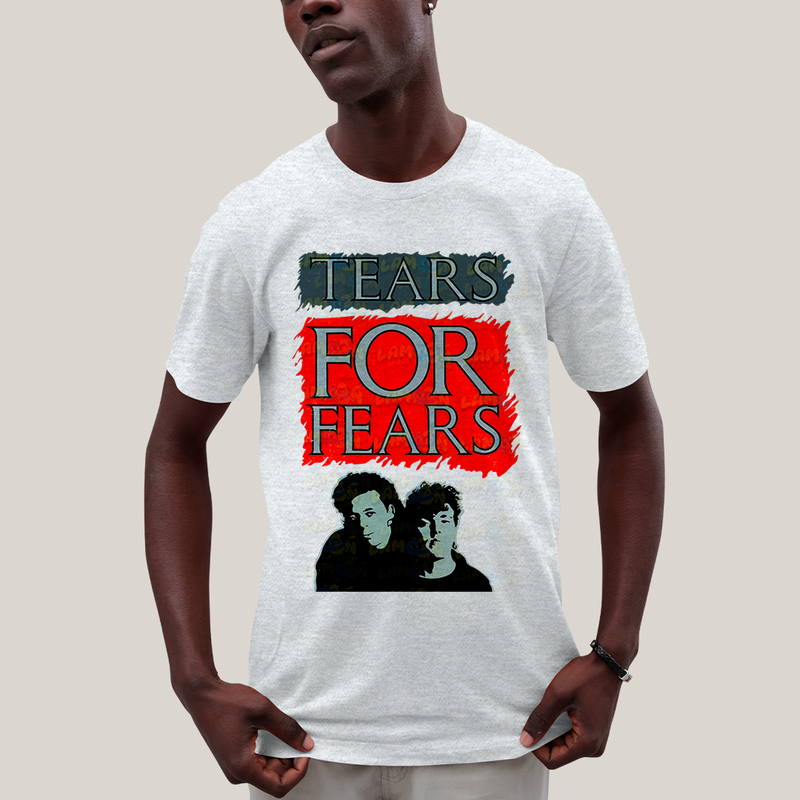 Camiseta Algodão Unissex T shirt Tears For Fears banda