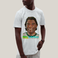 Camiseta Algodão Unissex T shirt - Pelé & Maradona Peladona Meme