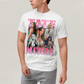 Camiseta Algodão Unissex T shirt Tate Mcrae Cantora pop rosa