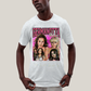 Camiseta Algodão Unissex Graphic Tee Lady Gaga Stefani Germanotta