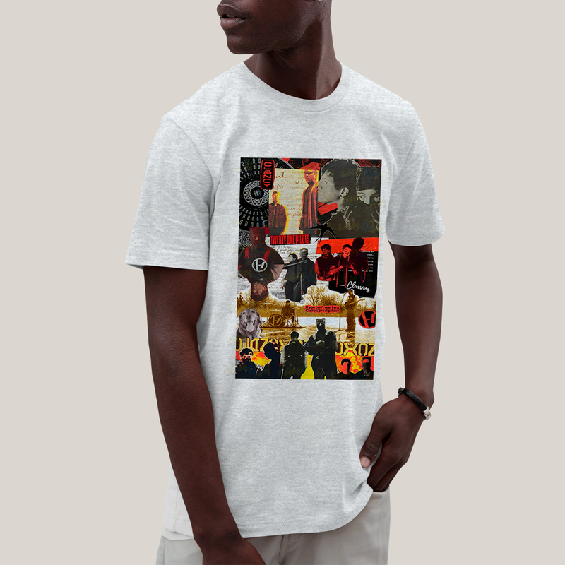 Camiseta Algodão Unissex T shirt Twenty One Pilots