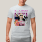 Camiseta Algodão Unissex T shirt Graphic Tee Lady Gaga Purple