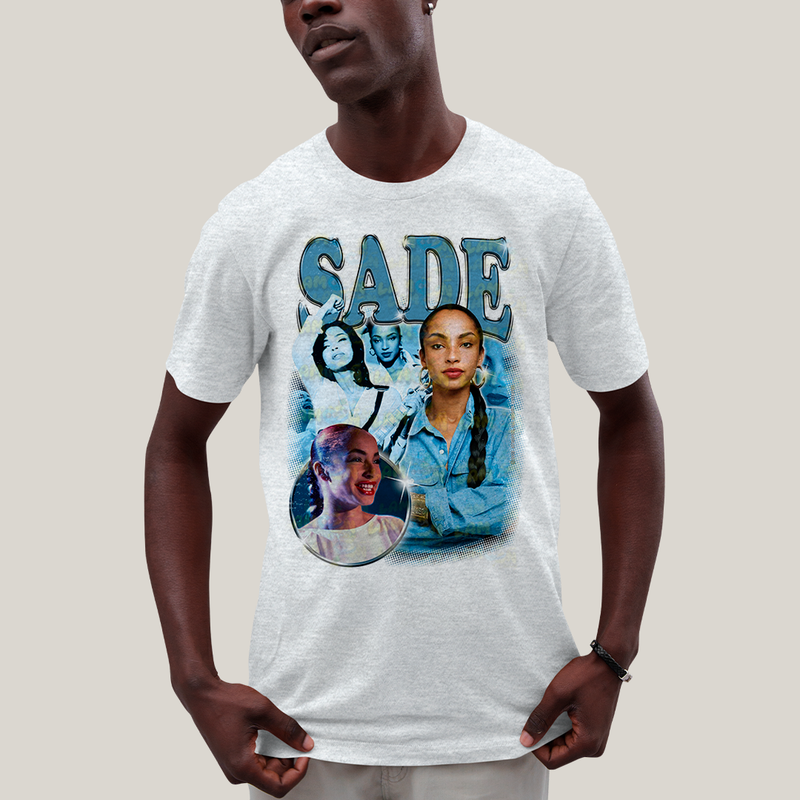 Camiseta Algodão Unissex T shirt Graphic Tee Sade