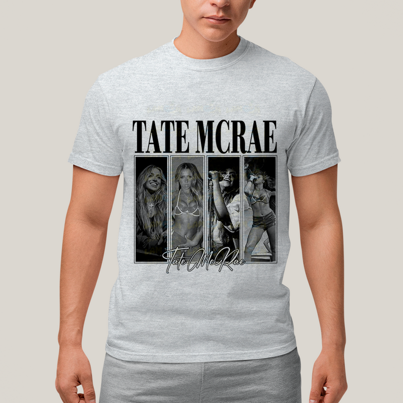 Camiseta Algodão Unissex T shirt - Tate Mcrae Cantora