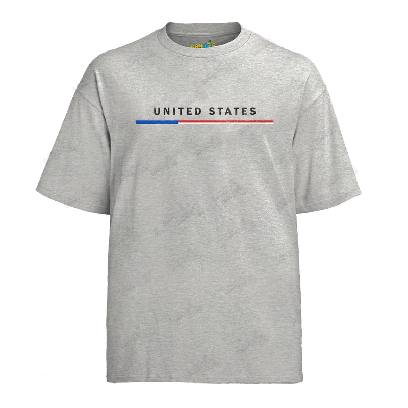 Camiseta Algodão United States Bandeira PQ