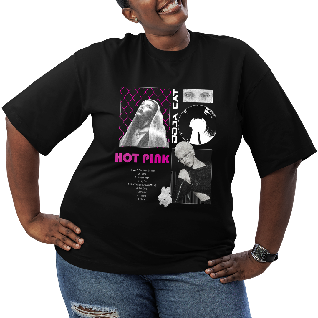 Camiseta Plus Size Doja Cat Hot