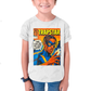 Camiseta Infantil Algodão Travis Scott Trapstar Comics