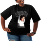 Camiseta Plus Size Princesa Leia Star Help Me