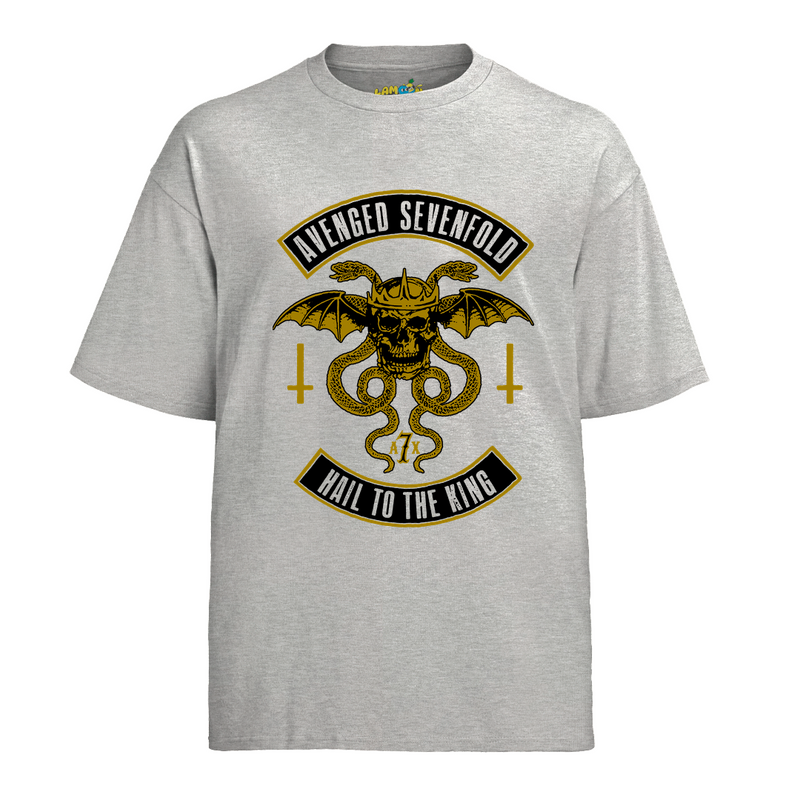 Camiseta Algodão Avenged Seven Fold Hail To The King