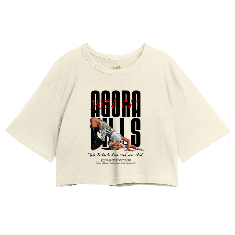 Cropped Oversized Doja Cat Agora Hills