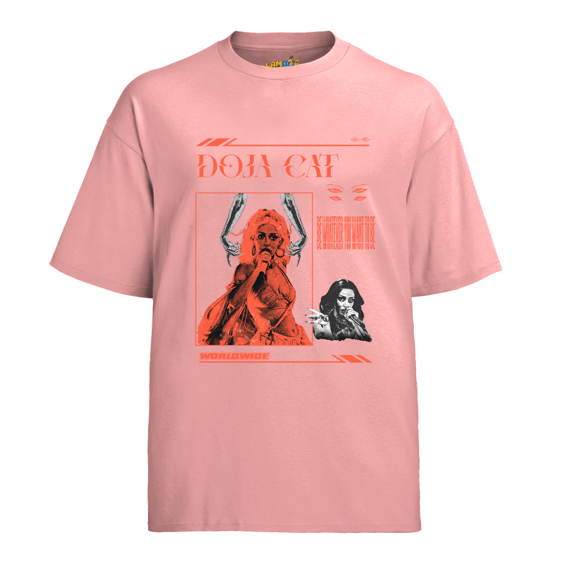 Camiseta Algodão Doja Cat Be Whatever You Want To Be