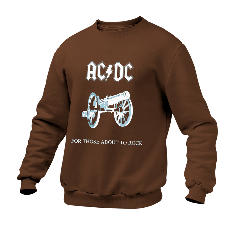 Moletom Gola Redonda For Those About to Rock Banda AC 2026