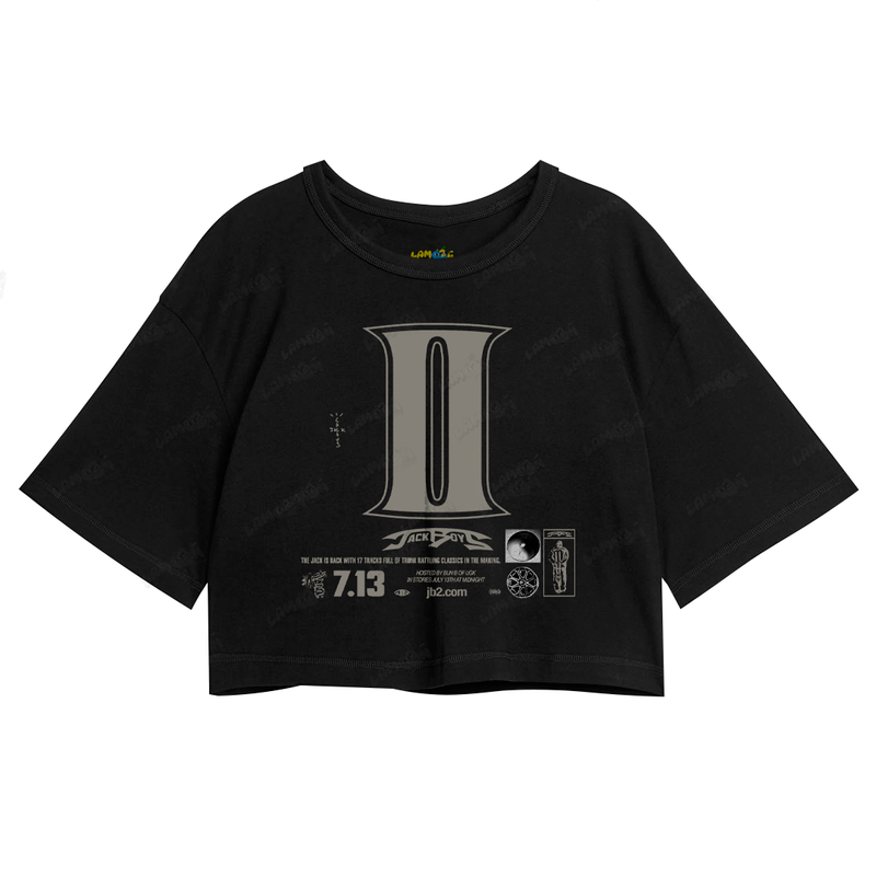 Cropped Oversized Algodão Travis Scott Jack Boys 2