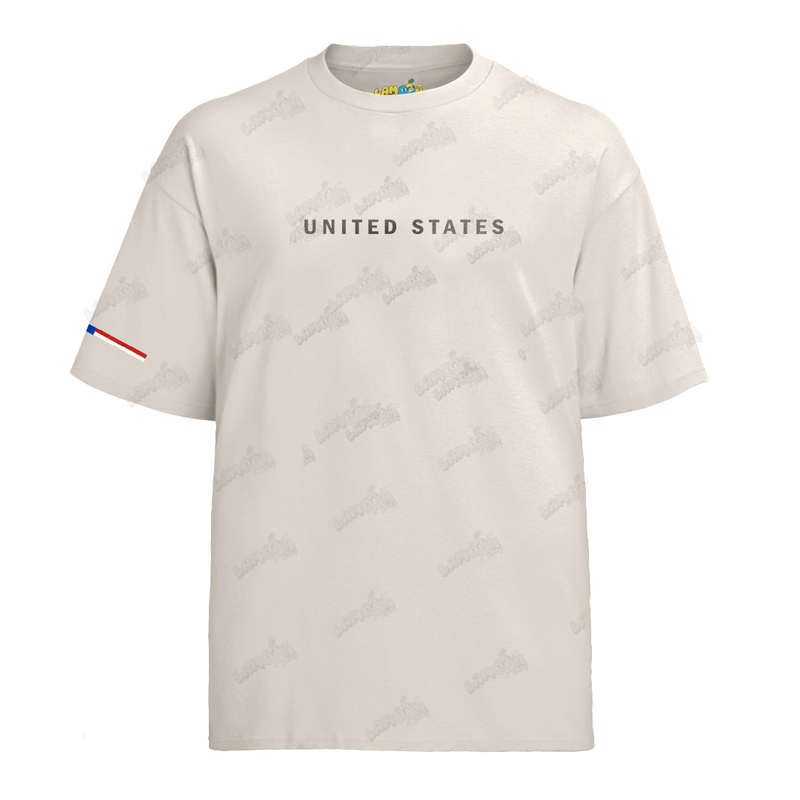 Camiseta Algodão United States PQ