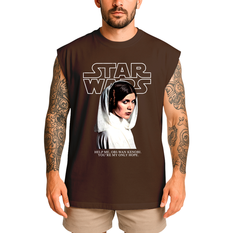Regata Oversized Princesa Leia Star Help Me