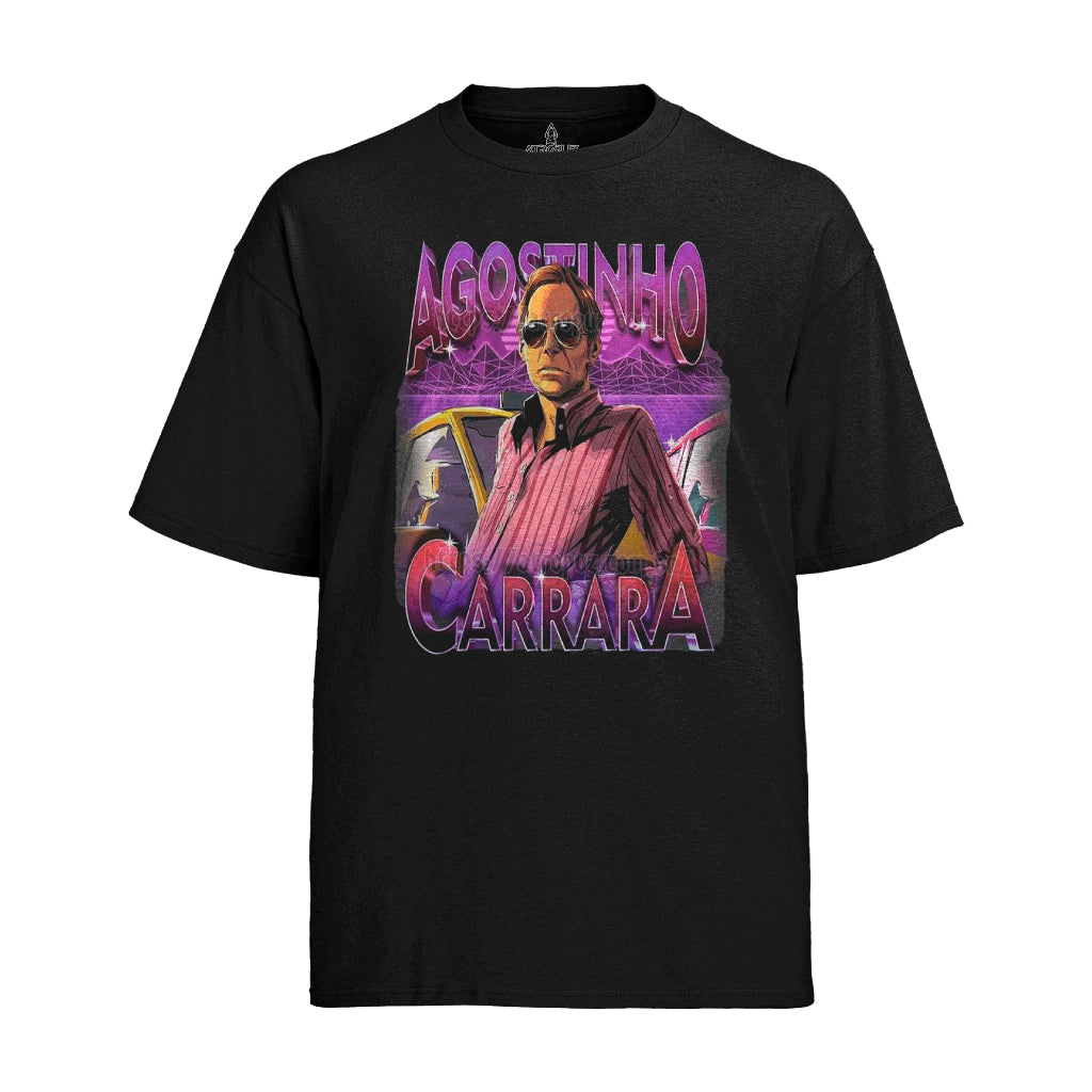 Camiseta Algodão Unissex Tshirt Agostinho Carrara Roxo