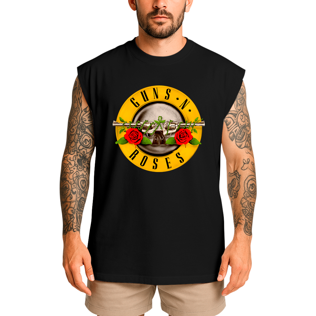 Regata Oversized Roses Banda Logo Vintage