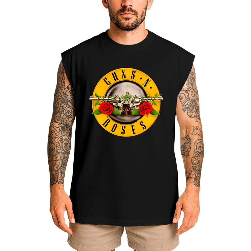 Regata Oversized Roses Banda Logo Vintage