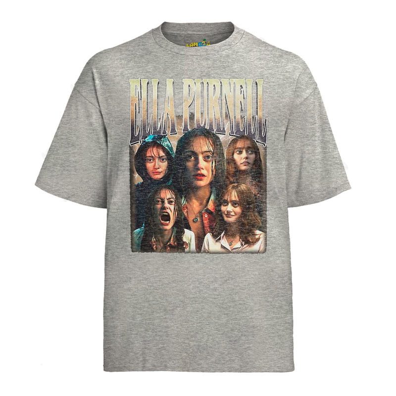 Camiseta Algodão Ella Purnell Atriz 1