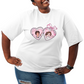 Camiseta Plus Size Casal Star Princesa Leia e Han Solo