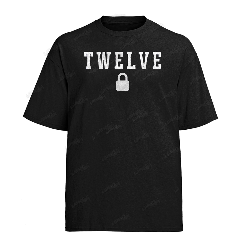 Camiseta Algodão Taylor Swift Twelve Cadeado