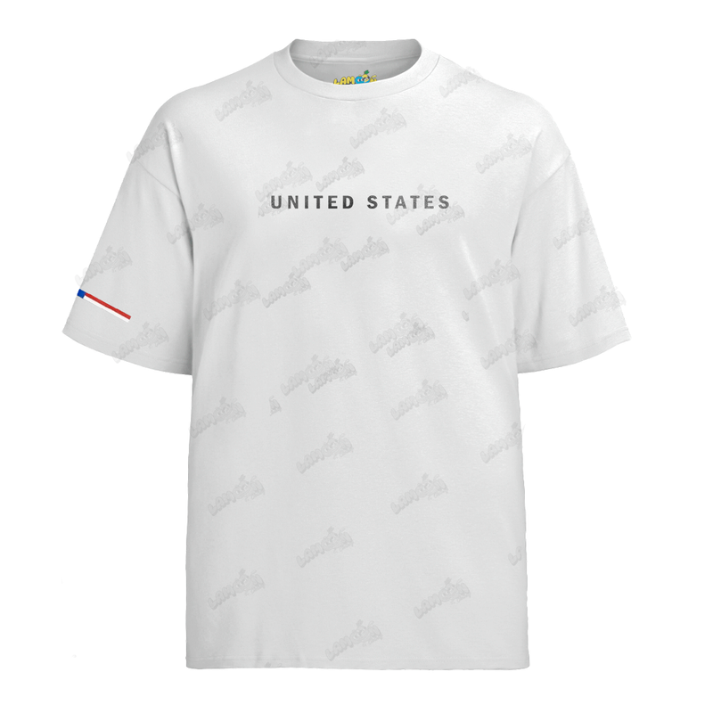 Camiseta Algodão United States PQ